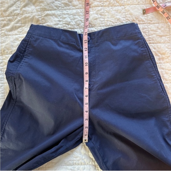 Ruti The Twill Wide-Ish Pants Navy Cotton 2 - Picture 8 of 9